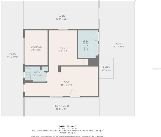 5725 18th Ave S, Gulfport, FL 33707 - view of room layout