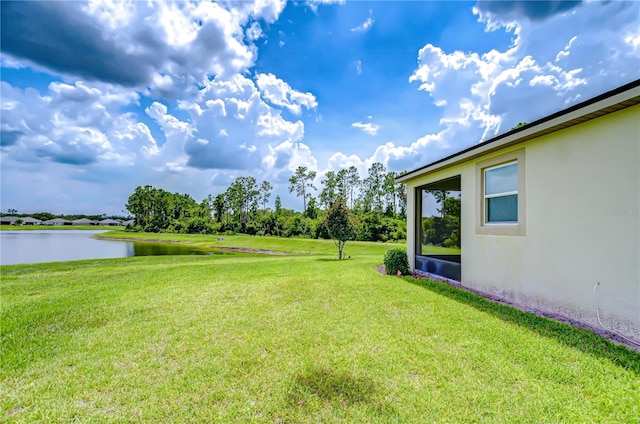11619 Cambium Crown Dr, Riverview, FL 33569 - view of green lawn featuring a water view