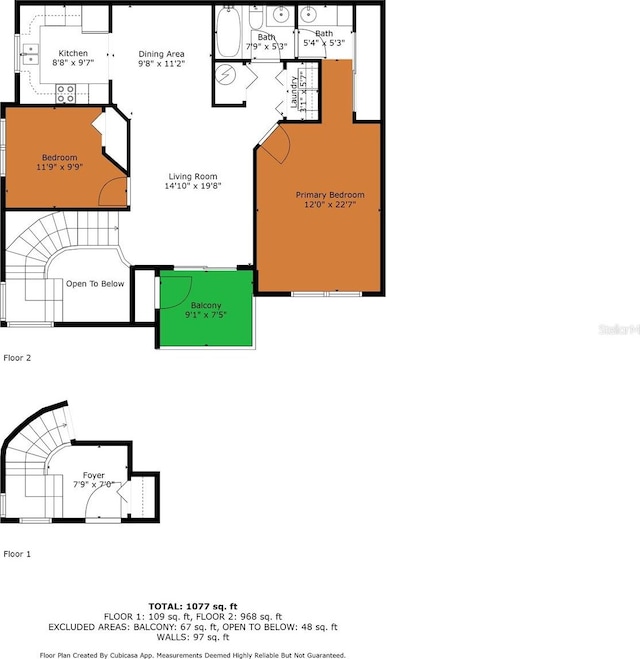 247 Los Prados Dr Unit 1123, Safety Harbor, FL 34695 - view of room layout