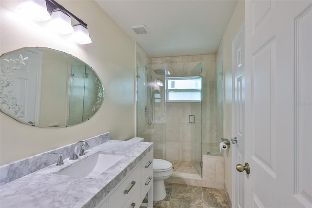 10430 Crestfield Dr, Riverview, FL 33569 - full bath with vanity and a stall shower