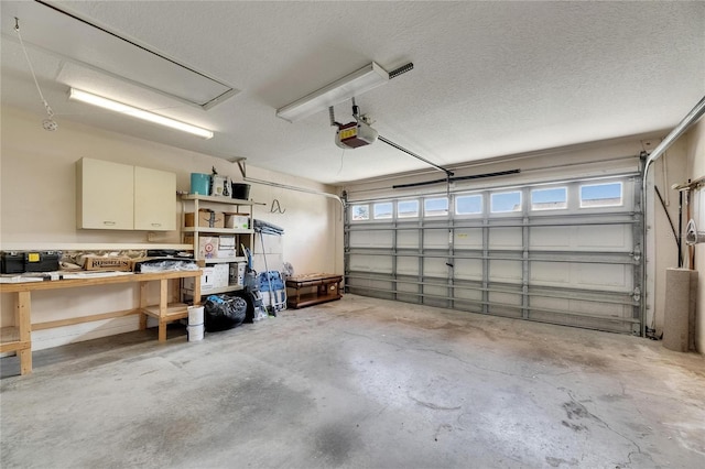 318 Lookout Dr, Apollo Beach, FL 33572 - garage with a garage door opener