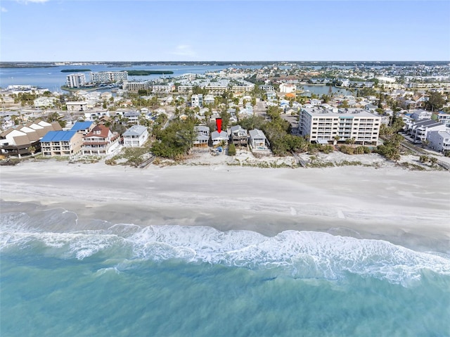 12458 1st St W, Treasure Island, FL 33706 - drone / aerial view of a large body of water