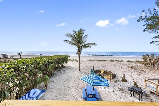 12458 1st St W, Treasure Island, FL 33706 - water view with nearby beach
