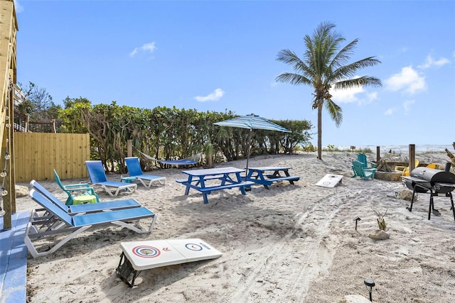 12458 1st St W, Treasure Island, FL 33706 - view of yard