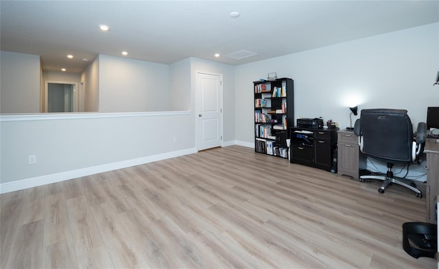 26082 Woven Wicker Bnd, Lutz, FL 33559 - office space with light wood-type flooring and recessed lighting