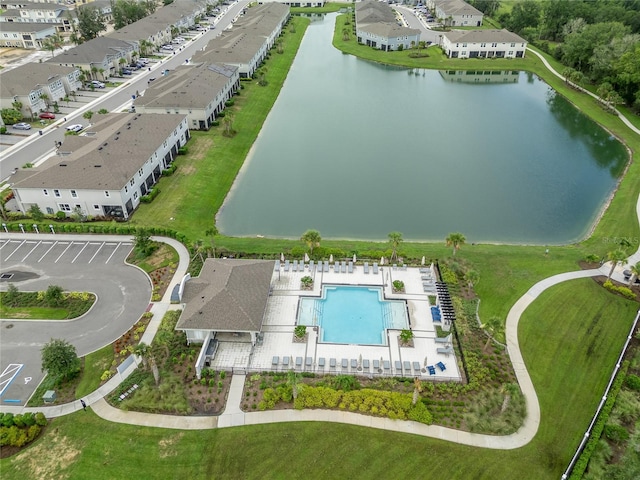 26082 Woven Wicker Bnd, Lutz, FL 33559 - bird's eye view of a large body of water