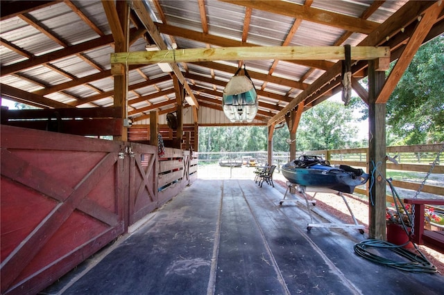 408 River Bed Ct, Wimauma, FL 33598 - view of horse barn