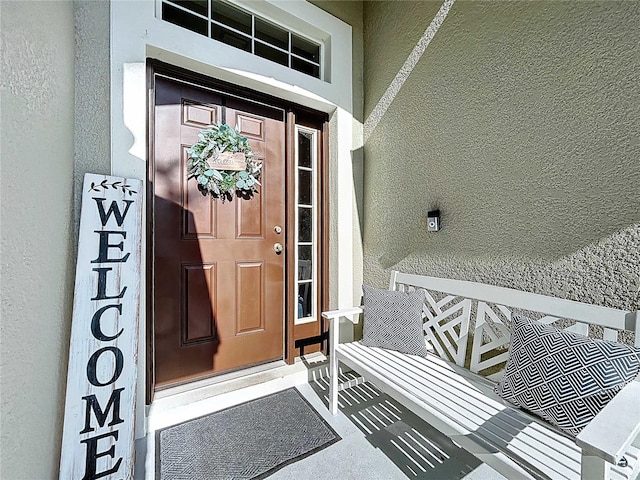 4116 Knollpoint Dr, Wesley Chapel, FL 33544 - property entrance featuring stucco siding