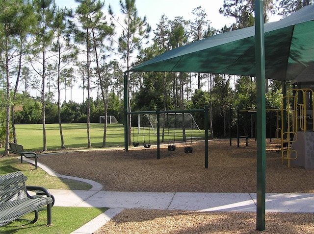 4116 Knollpoint Dr, Wesley Chapel, FL 33544 - view of community jungle gym