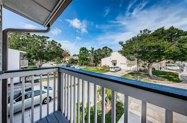 6206 92nd Pl N Unit 3605, Pinellas Park, FL 33782 - balcony with a residential view