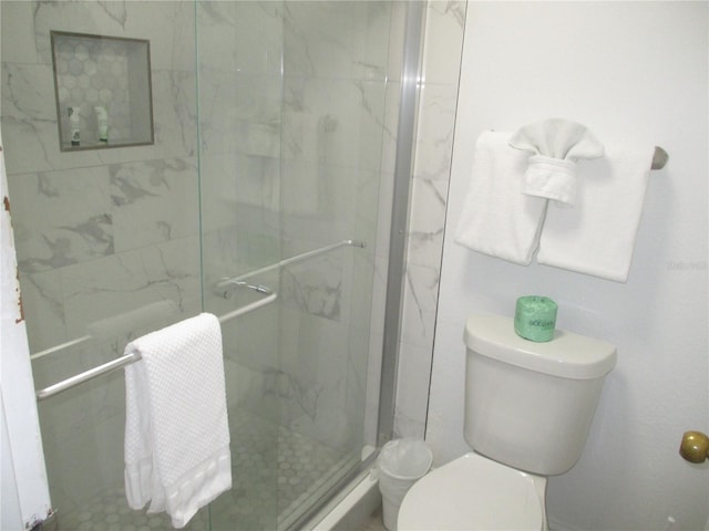 9980 Gulf Blvd Unit 408, Treasure Island, FL 33706 - full bathroom with a marble finish shower and toilet