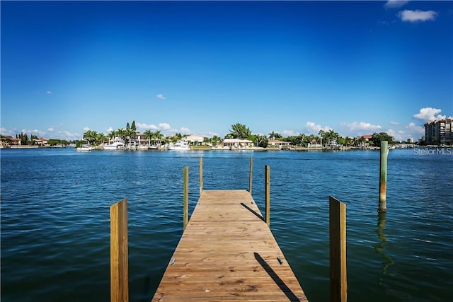 9980 Gulf Blvd Unit 408, Treasure Island, FL 33706 - dock featuring a water view