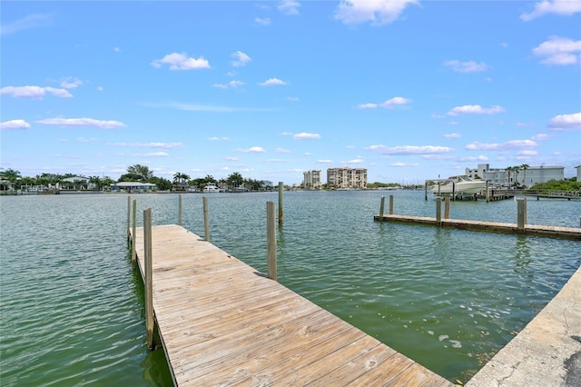 9980 Gulf Blvd Unit 408, Treasure Island, FL 33706 - dock area featuring a water view