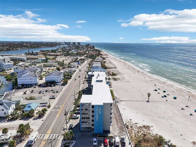 9980 Gulf Blvd Unit 408, Treasure Island, FL 33706 - drone / aerial view of expansive beach
