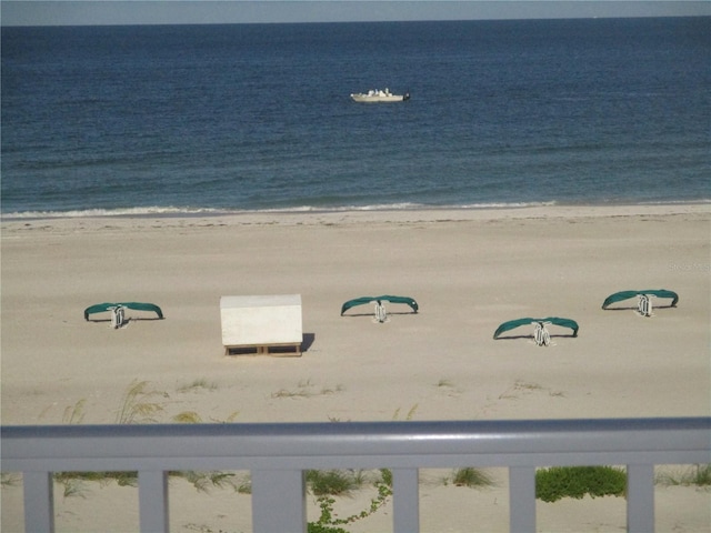9980 Gulf Blvd Unit 408, Treasure Island, FL 33706 - water view with nearby beach