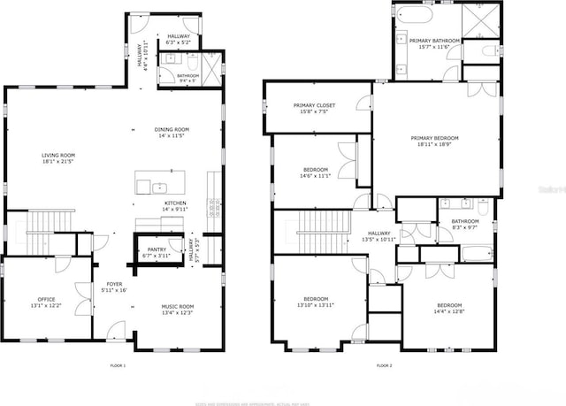311 12th Ave N, Saint Petersburg, FL 33701 - view of home floor plan