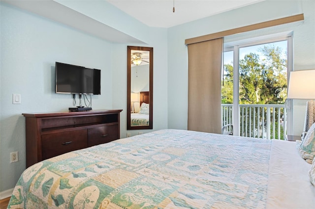 12000 Gulf Blvd Unit 403-S, Treasure Island, FL 33706 - bedroom with access to exterior