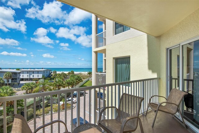 12000 Gulf Blvd Unit 403-S, Treasure Island, FL 33706 - balcony featuring a water view