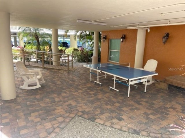 12000 Gulf Blvd Unit 403-S, Treasure Island, FL 33706 - view of patio with outdoor dining area