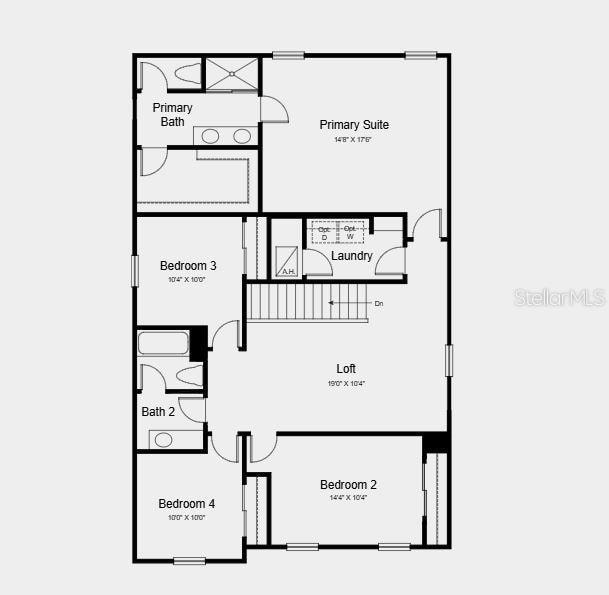 12474 Gust Ct, Hudson, FL 34669 - view of property floor plan