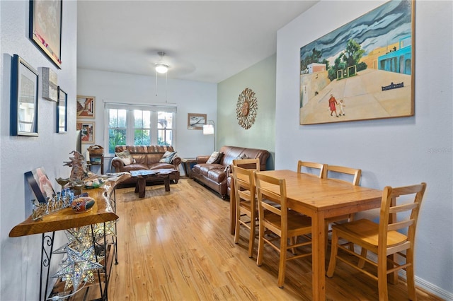 100 4th Ave S Unit 103, Saint Petersburg, FL 33701 - dining space with light wood finished floors
