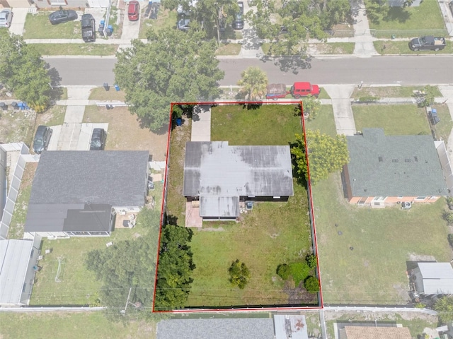 1707 Windsor Way, Tampa, FL 33619 - aerial overview of property's location with property boundaries highlighted