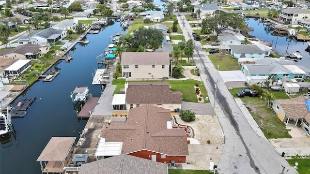 13814 Lavender Ave, Hudson, FL 34667 - aerial view of property's location with nearby suburban area and a nearby body of water