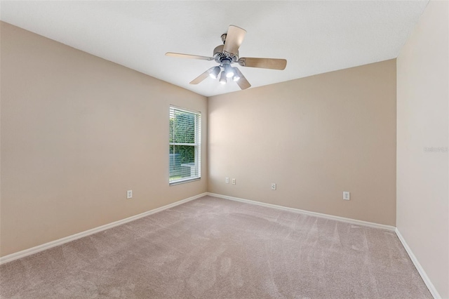 5309 Spectacular Bid Dr, Wesley Chapel, FL 33544 - empty room featuring carpet flooring and ceiling fan