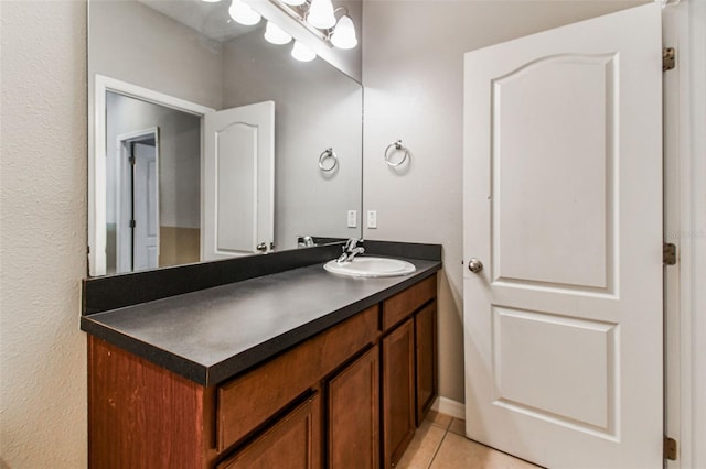 11541 Tangle Branch Ln, Gibsonton, FL 33534 - bathroom featuring vanity and tile patterned flooring