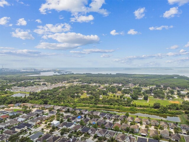 11541 Tangle Branch Ln, Gibsonton, FL 33534 - aerial view of residential area with a nearby body of water