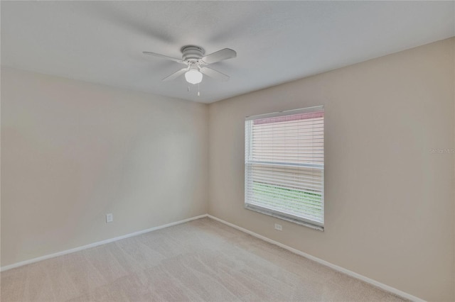 1331 Coolmont Dr, Brandon, FL 33511 - empty room with ceiling fan and light colored carpet