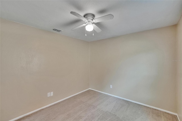 1331 Coolmont Dr, Brandon, FL 33511 - unfurnished room featuring ceiling fan and light carpet
