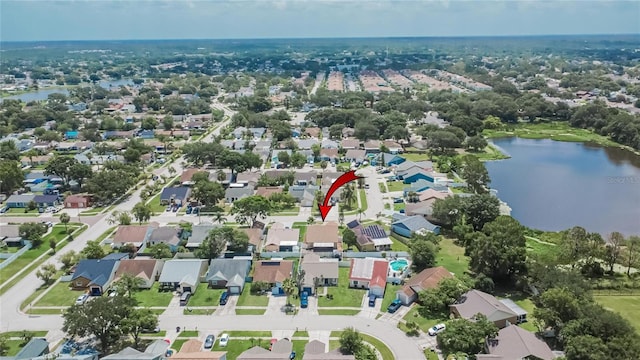 1331 Coolmont Dr, Brandon, FL 33511 - aerial view of property's location with a nearby body of water and nearby suburban area