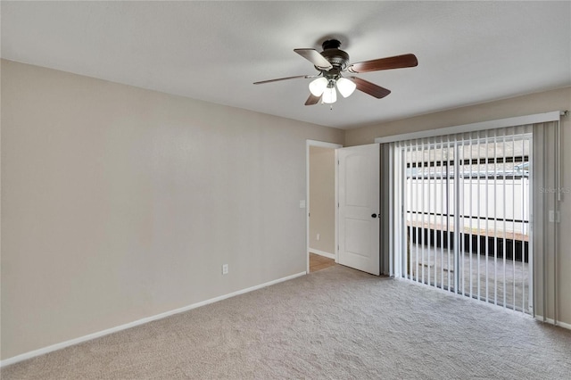 1331 Coolmont Dr, Brandon, FL 33511 - empty room with carpet and ceiling fan