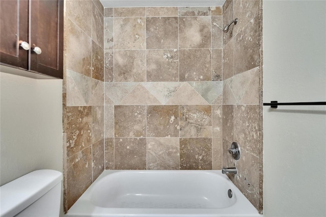 1331 Coolmont Dr, Brandon, FL 33511 - bathroom featuring toilet and shower / tub combination