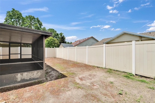 1331 Coolmont Dr, Brandon, FL 33511 - view of yard with a sunroom