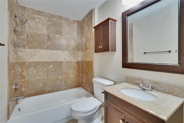 1331 Coolmont Dr, Brandon, FL 33511 - full bathroom featuring vanity and shower / bath combination