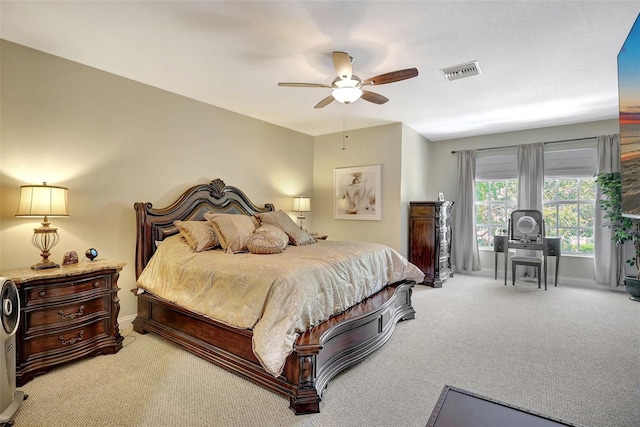 5518 Luminar Pointe Ln, Apollo Beach, FL 33572 - bedroom featuring carpet floors and ceiling fan