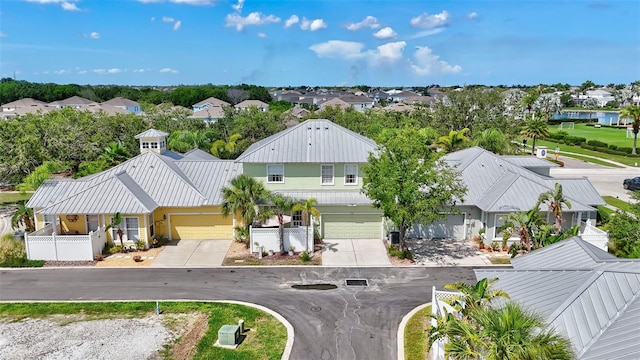 5518 Luminar Pointe Ln, Apollo Beach, FL 33572 - aerial view of residential area featuring a nearby body of water