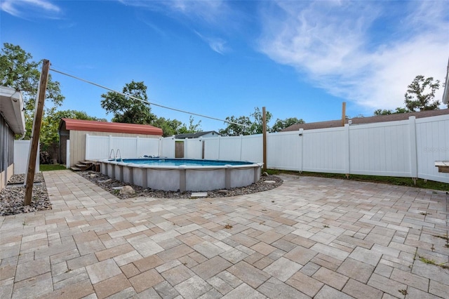 915 S Miller Rd, Valrico, FL 33594 - view of pool featuring a patio and a fenced backyard