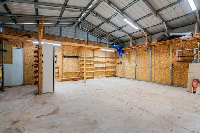 915 S Miller Rd, Valrico, FL 33594 - garage with metal wall