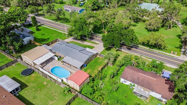 915 S Miller Rd, Valrico, FL 33594 - drone / aerial view of a pool
