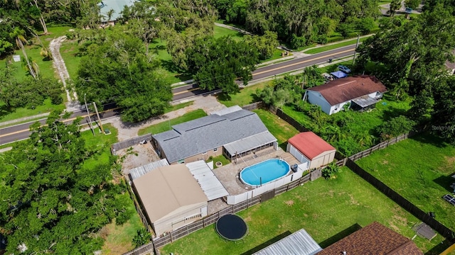 915 S Miller Rd, Valrico, FL 33594 - aerial view of a pool