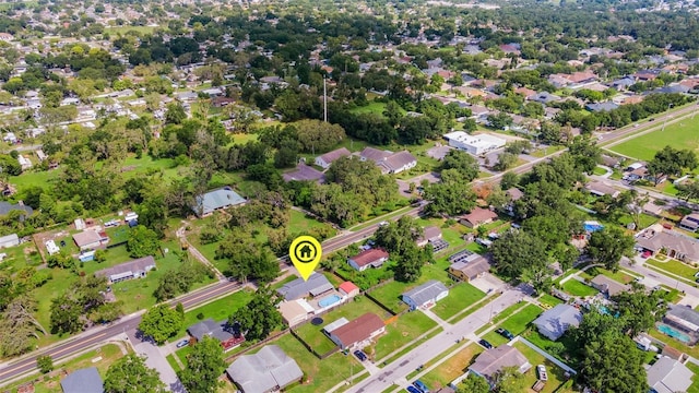 915 S Miller Rd, Valrico, FL 33594 - aerial view of property and surrounding area featuring nearby suburban area