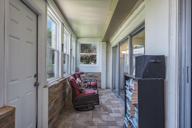 1510 Palmer Ct, Palm Harbor, FL 34685 - sunroom / solarium with brick patterned flooring