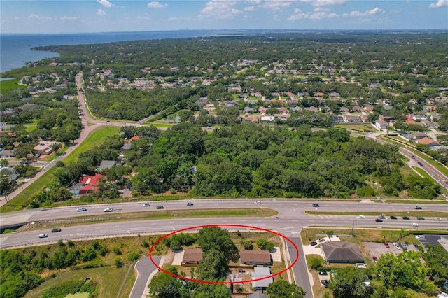 2901 Bay View Dr, Safety Harbor, FL 34695 - aerial view of a major roadway and a nearby body of water