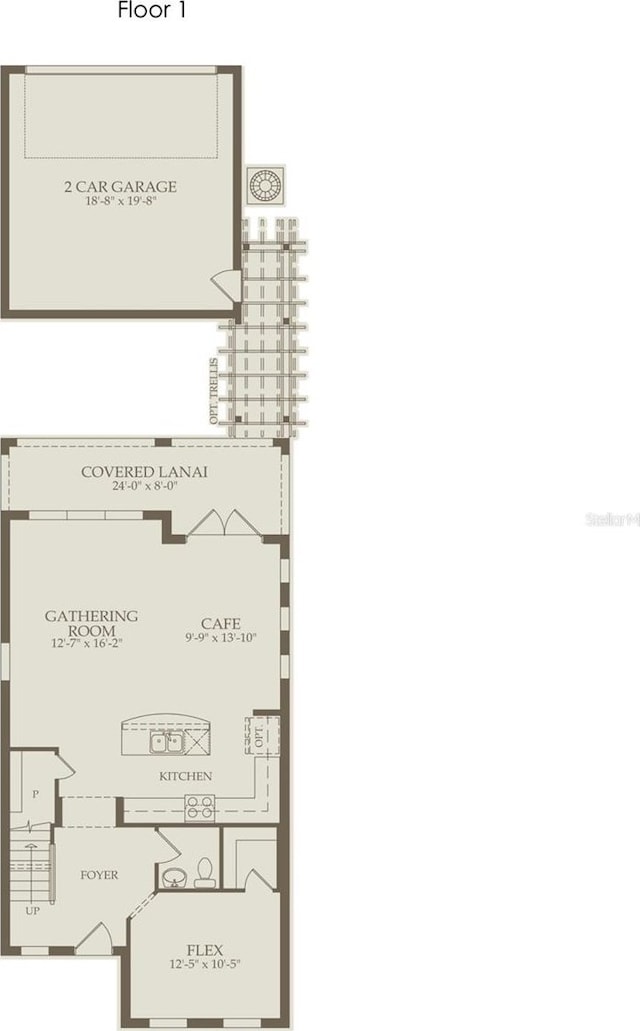 5831 Caldera Ridge Dr, Lithia, FL 33547 - view of home floor plan