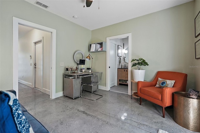 325 5th Ave S Unit 9, Saint Petersburg, FL 33701 - office space with ceiling fan and baseboards