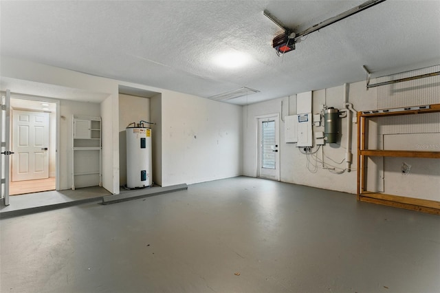 2272 Adam Ct, Palm Harbor, FL 34683 - garage with water heater and electric panel
