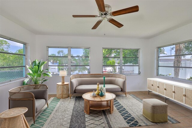 301 Carlyle Blvd, Ruskin, FL 33570 - sunroom / solarium with radiator and a water view